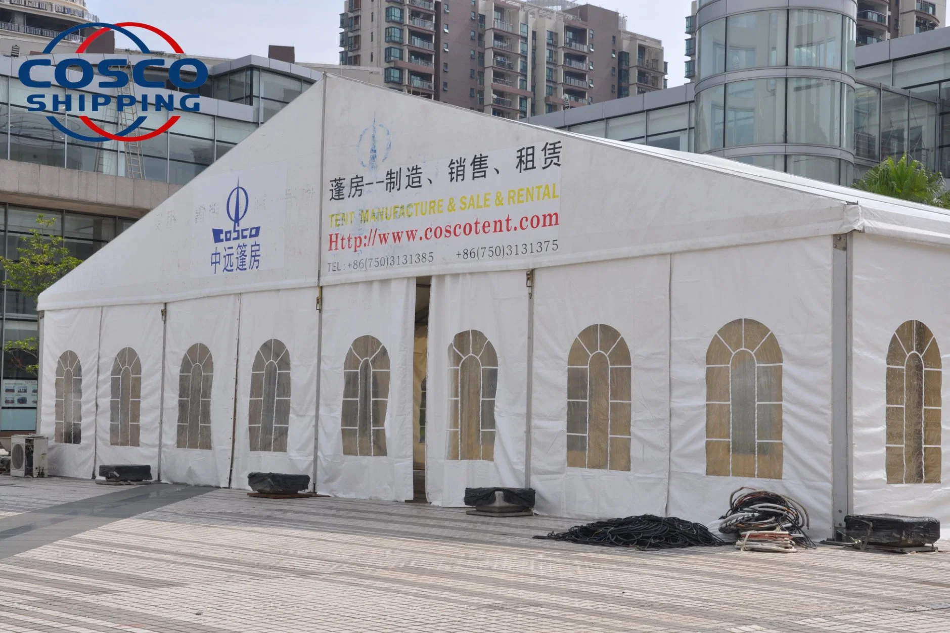 Outdoor Trade Show Wedding Clear Span Tent Event Giant Party Marquee