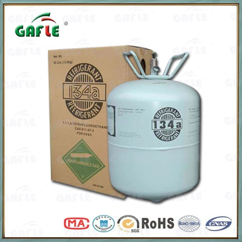 13.6kg/30lbs Disposable Cylinder Best Price R134A Refrigerant Gas