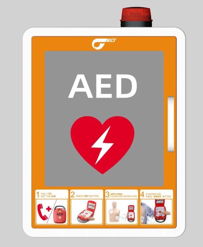 CE Certified Automatic External Defibrillator (AED) with Low Energy Bte, Adult/Pediatric Pads