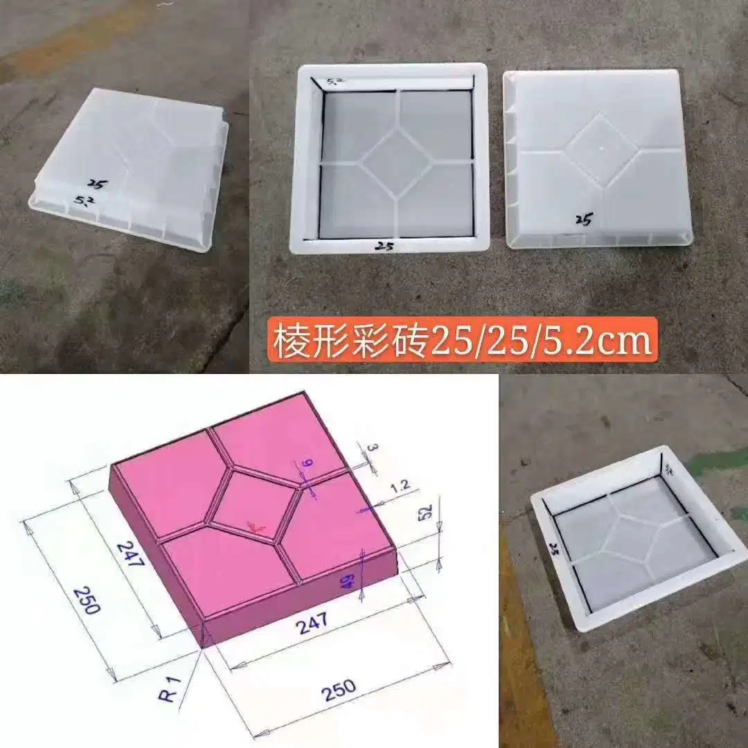 Hot Sale Paver Block Mould/Interlock Plastic Mold