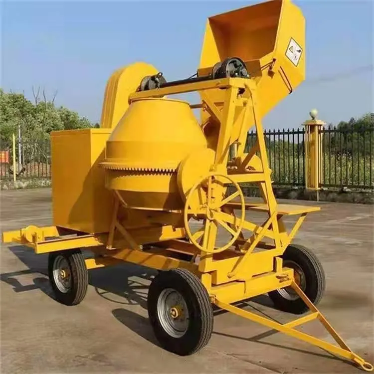 Small Roller Automatic Feeding Mixer with Bucket Mixer