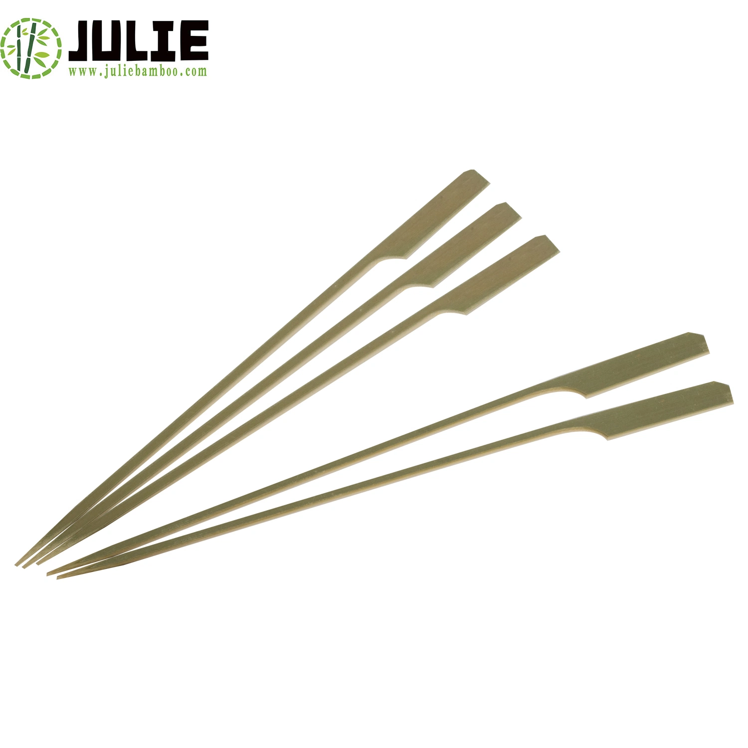 Grade Food-Contacting naturelle de grande qualité brochettes de bambou pistolet brochette de bambou