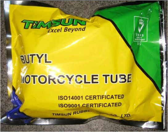 Timsun, Butyl Motorcycle Tube, 11MPa Tensile Strength, ISO9001/IATF16949/JIS/E-MARK/DOT/Inmetro/Bis/SNI/CCC Certificated