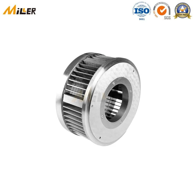 Key Part of Centrifugal-Wheel Air Classifier Horizontal Classifying Wheel Meet High Purity