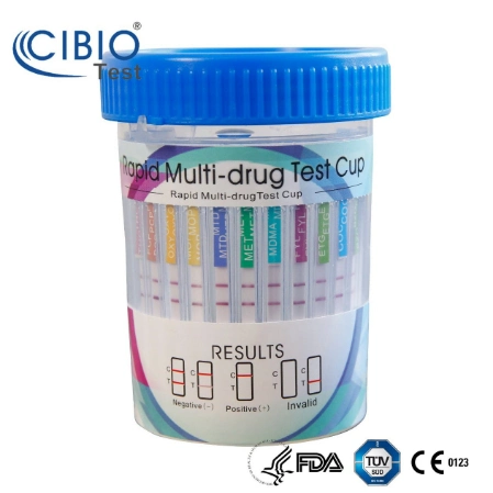 Clinical Lab Use Rapid 10 Panel Drug Testing Card