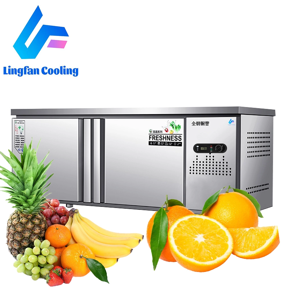 Cabinet Commercial Refrigeration Equipment Kitchen Under Counter Freezer