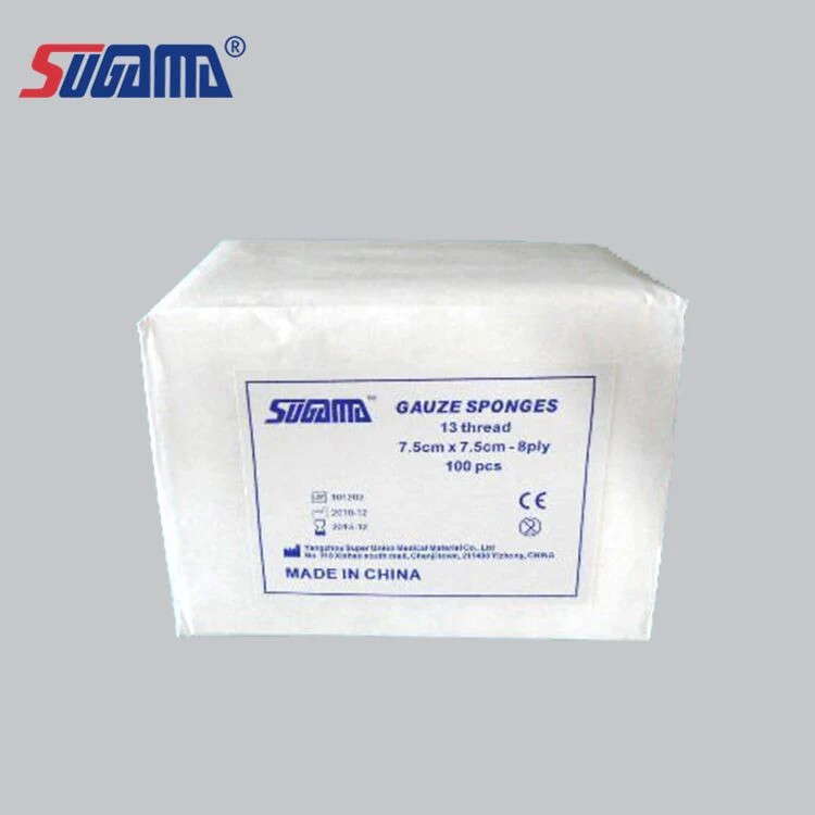 Medical Supplies Non Sterile Cotton Absorbent Gauze Swab