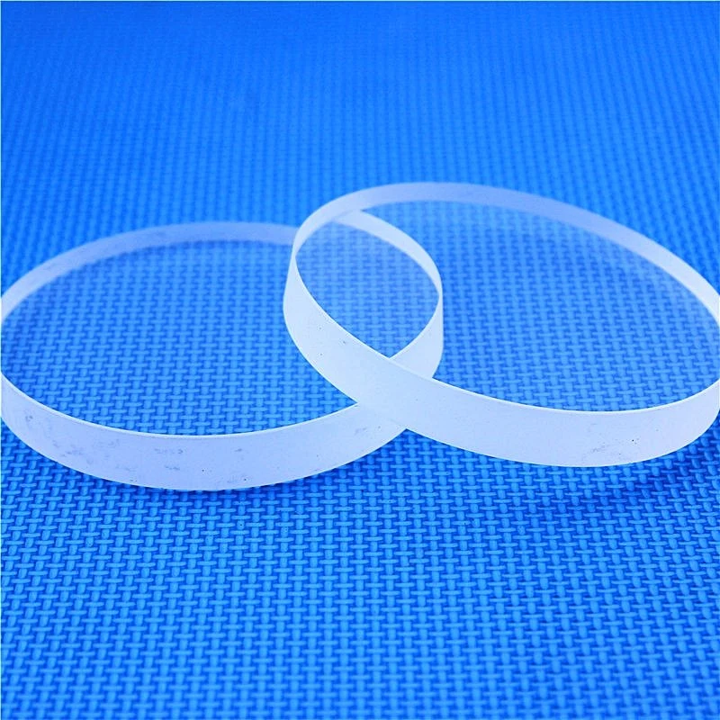 Round Glass Sheet Quartz Glass Sheet Jgs1 High Temperature Resistance, Acid and Alkali Resistance, Ultra-Thin for Optical