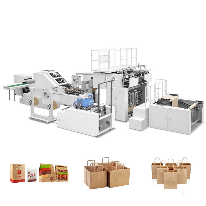 Kraft Paper Jumbo Roll Automatic Slitting and Rewinding Machine for Paper Bag Handle Patch Bobbin Making Equipment China Price