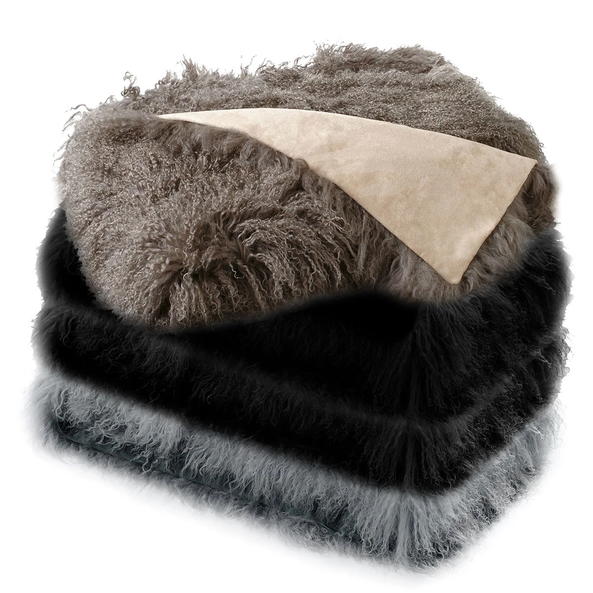 Pure Natural Tibetan Fur Material Cushion