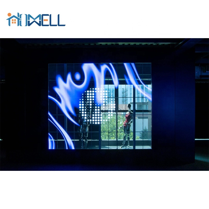 Transparent LED Display Glass Screen Indoor/Outdoor Advertising Video Wall Panel