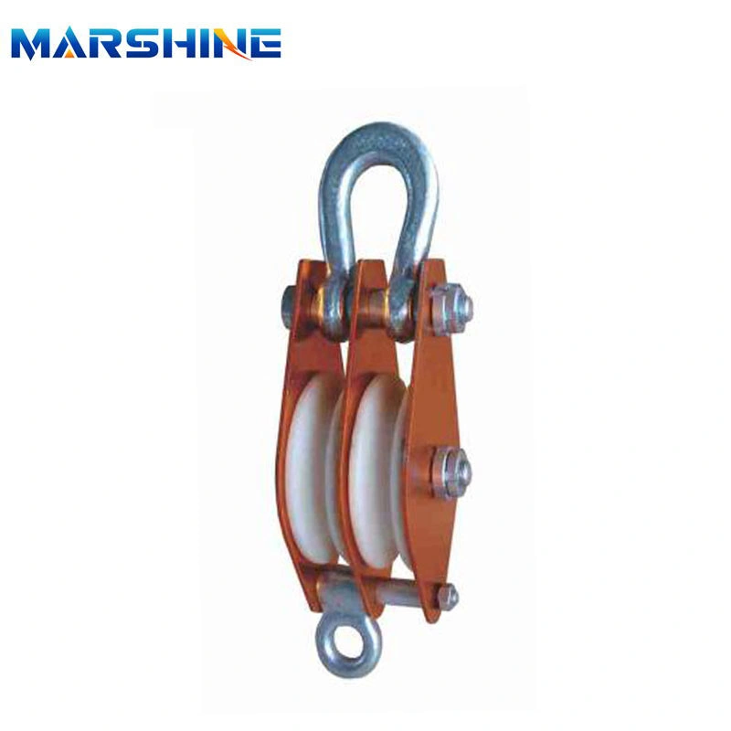 Conductor Transmission Cable Pulley Block Line Aluminium Alloy Hoisting Block