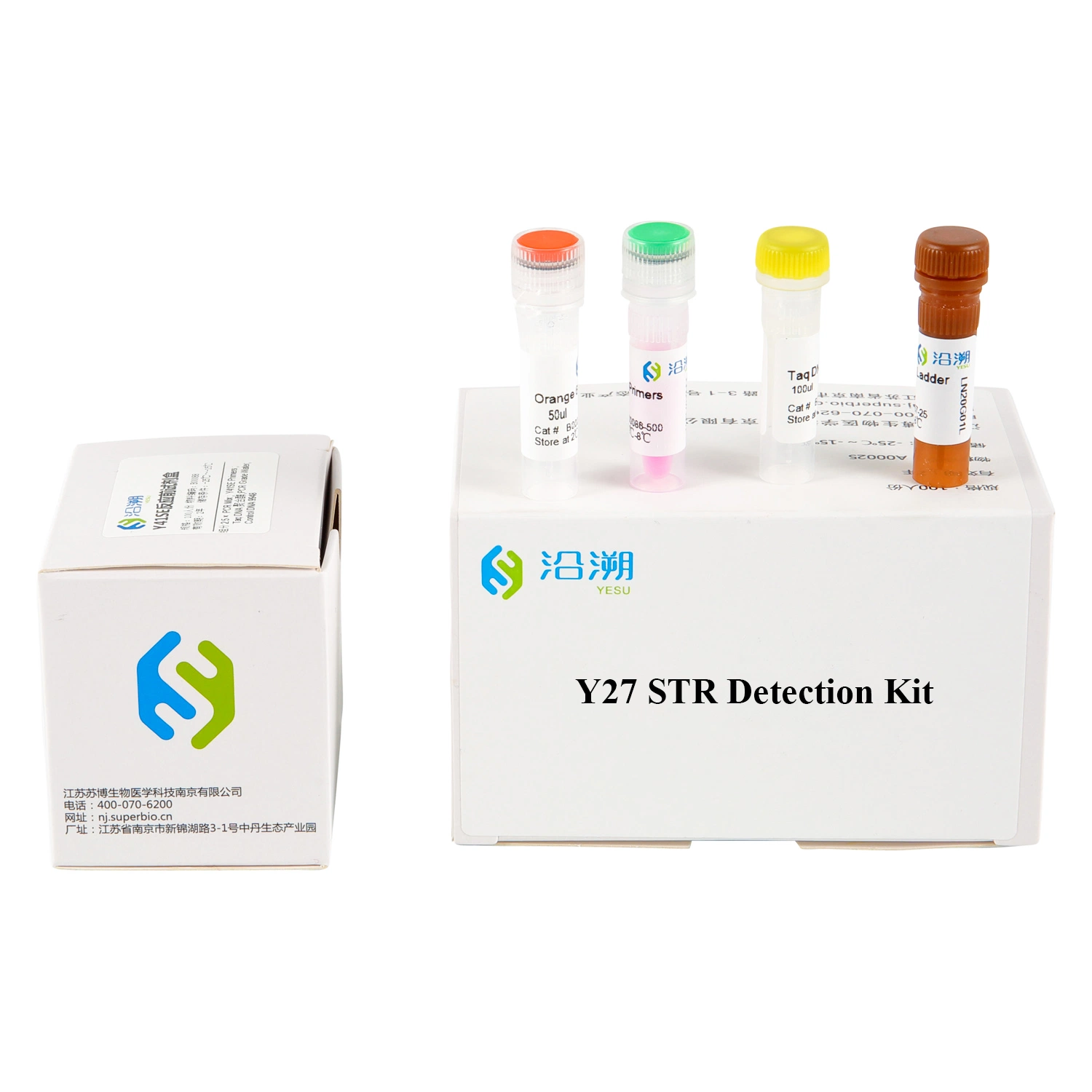 Kit de teste de cromossoma Y 27 loci/Kit de detecção de Str/ADN forense Kit/testes de ADN de Ascendência/reagente para PCR fluorescente de seis cores