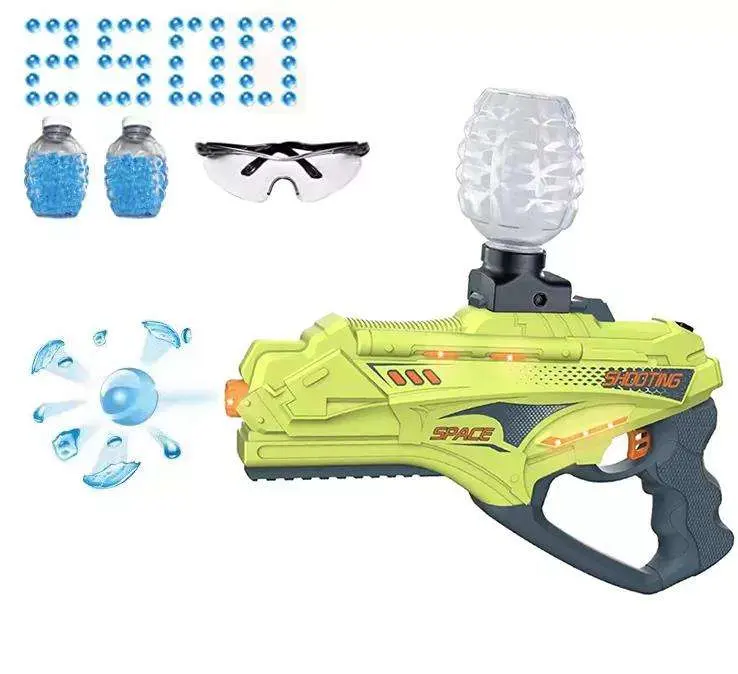 Venta de agua caliente de arma de juguete Bola de Gel Gel constructor de la pistola del cordón de bombeo eléctrico Pistola Blaster Bola de juguete al aire libre para niños adultos