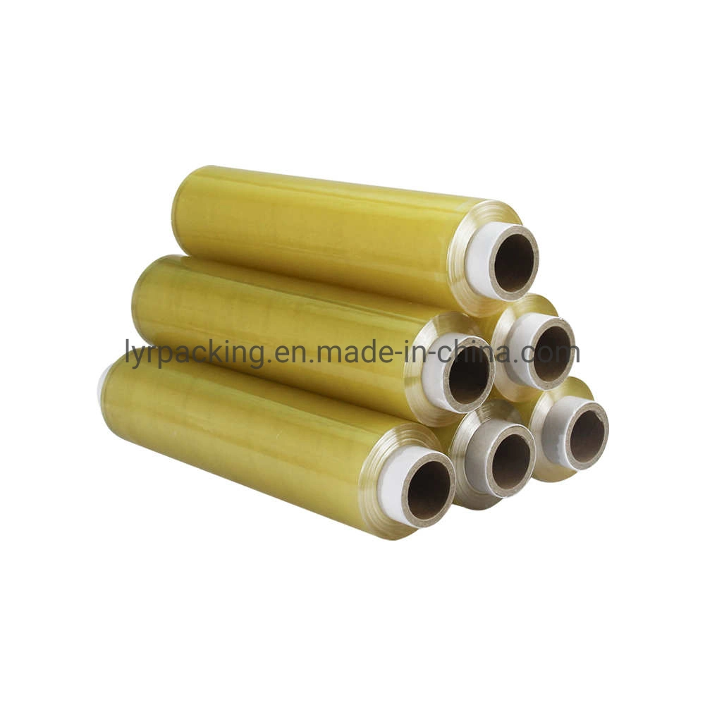 30cm X 2000FT Food Grade Cling Film High quality/High cost performance  PVC Cling Film for Meat Packaging Film