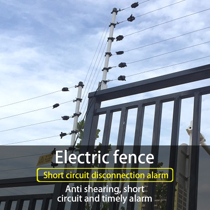 Pulse Electric Fence System Complete Set of Fence Perimeter Alarm Protection Host Tension Electronic Fence