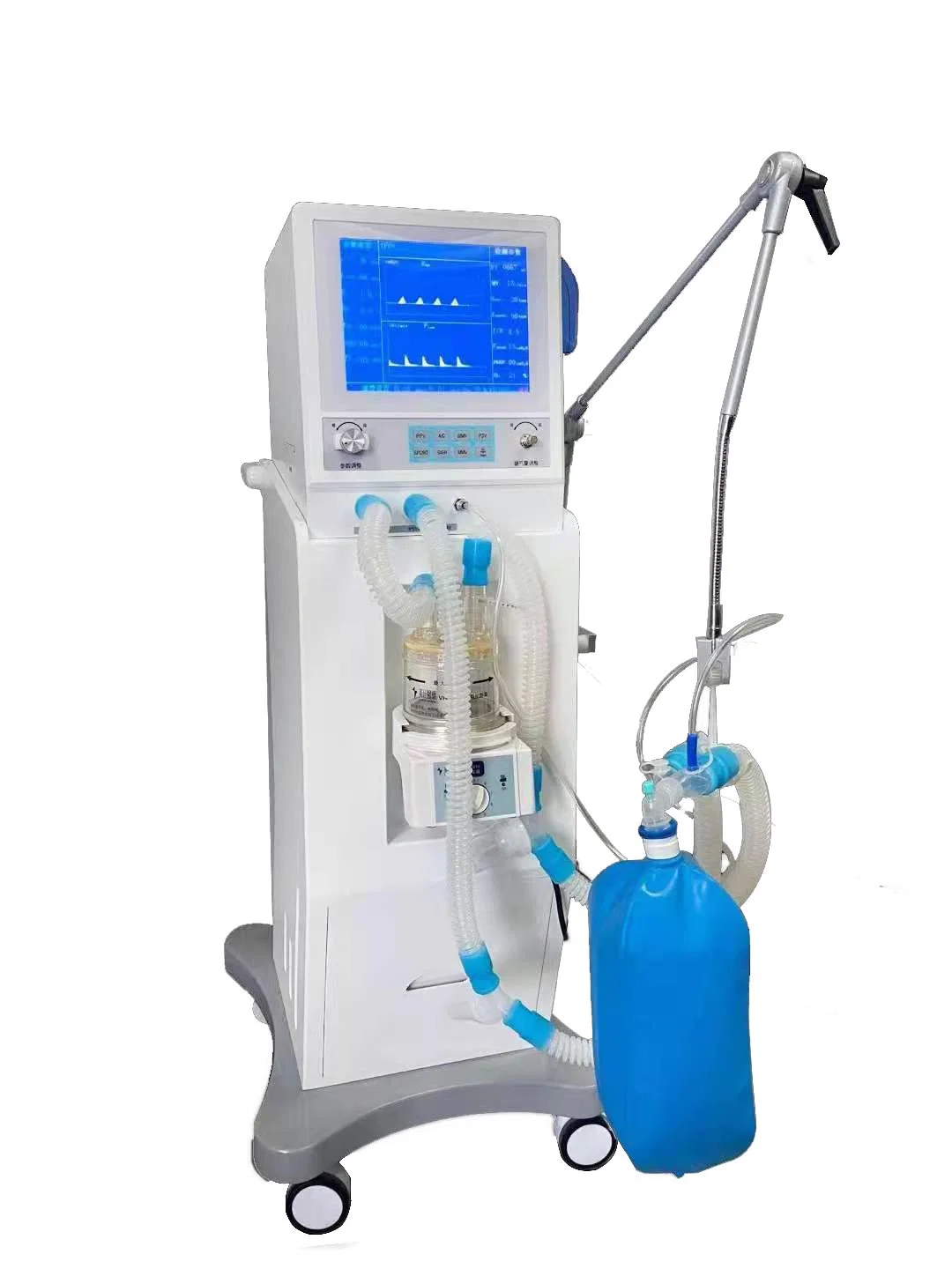 Hospital ICU Instrument Zxh-550 Ventilator Medical Equipment