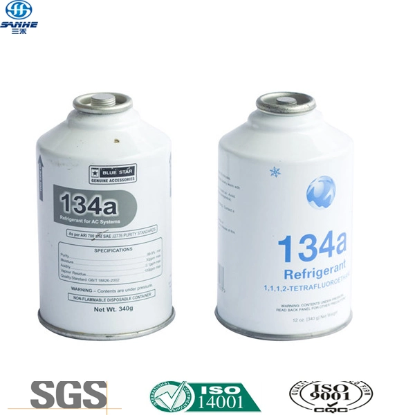 Super Cooling Small Can Refrigerant Gas R134A for Sale