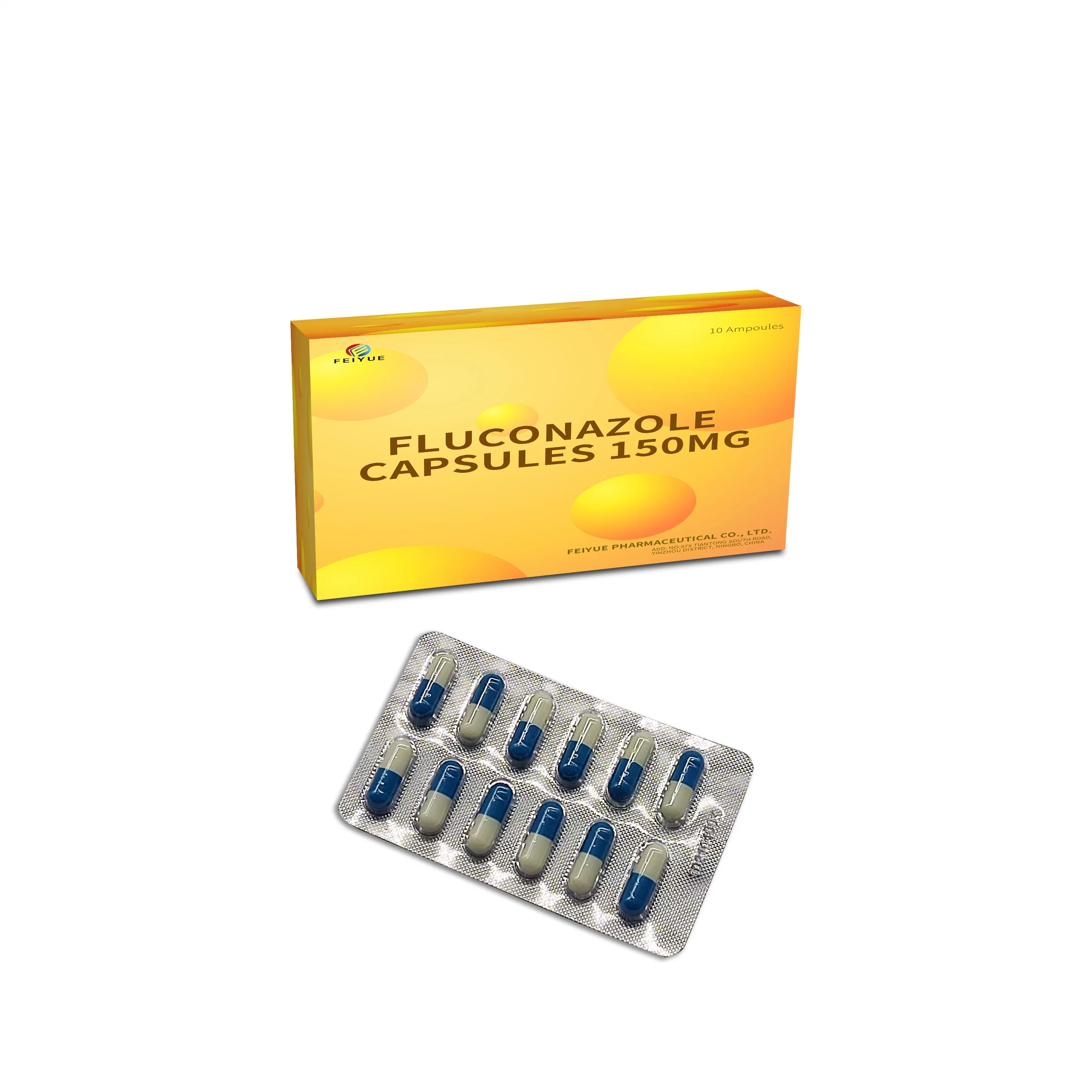 Medicine Fluconazole Capsules 50mg with GMP