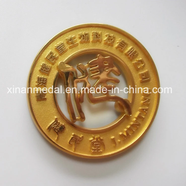 Adsorbable Gold Trademark Souvenir Coin