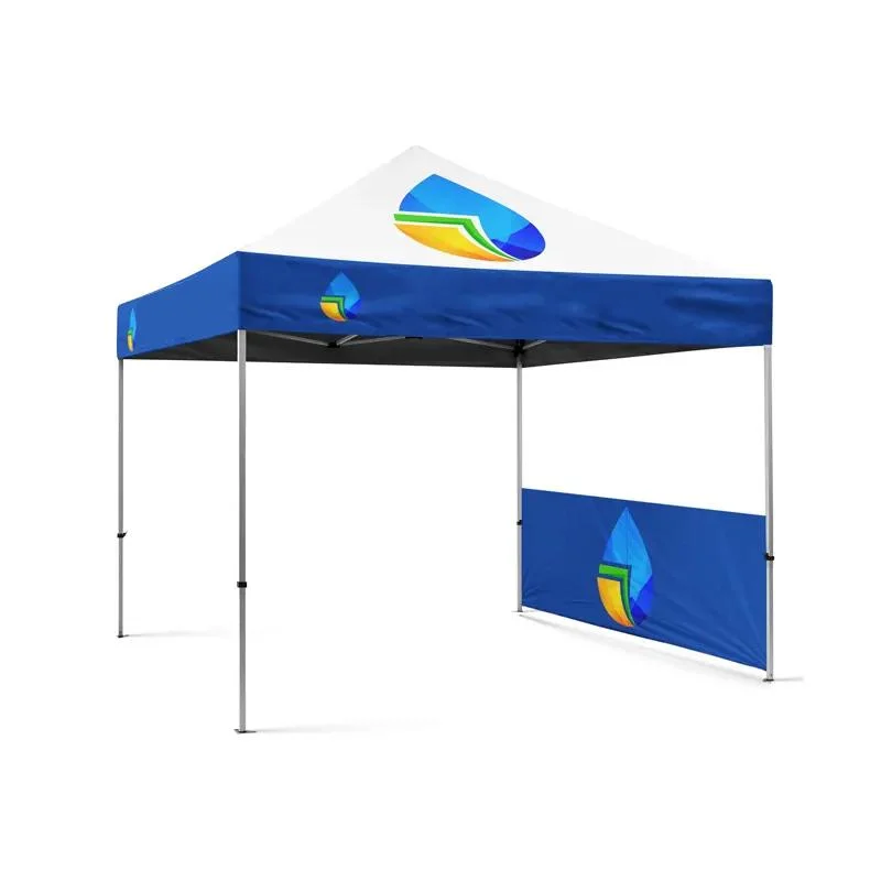 Techo desplegable de evento de despliegue de aluminio con diseño de plegado impreso personalizado Tienda Waterproof evento Canopy Gazebo Marquee Feria de Comercio tienda de la carpa