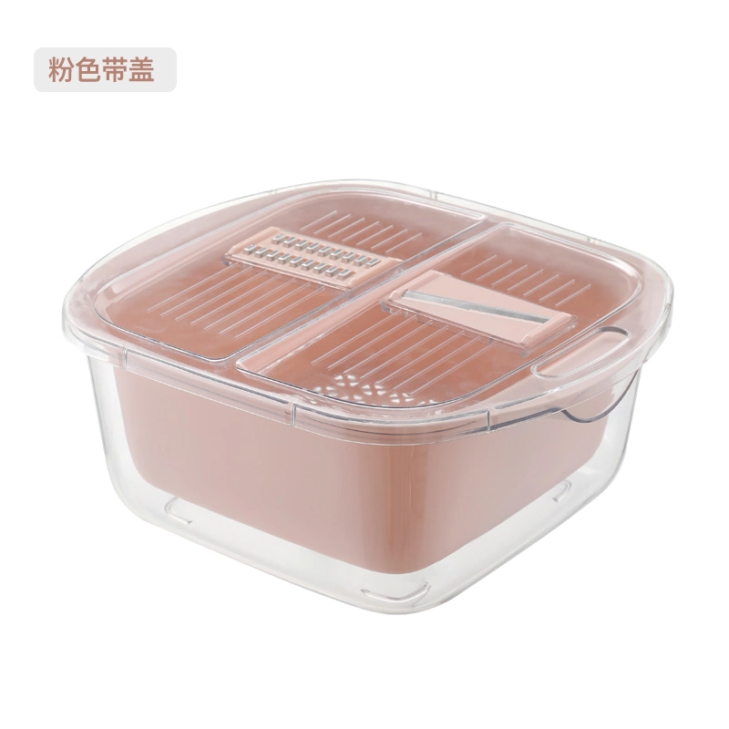 Kitchen Household Drain Rice Wash Vegetables Drain Basket Fruit Box