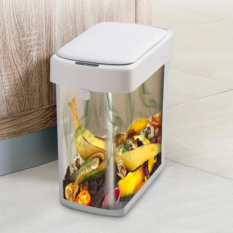 Sanitary Smart One Touch Automatic Installation Bag Smart Rubbish Garbage Sensor Bin