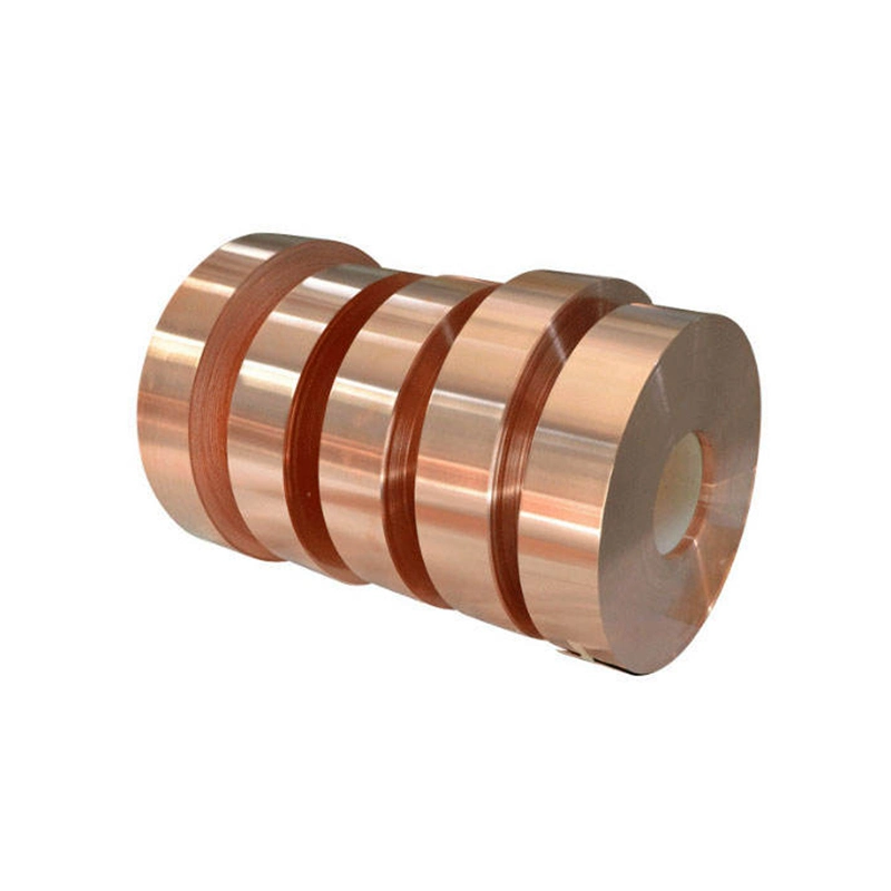 High Precision Pure Copper Foil ASTM C22000 C2200 C1100 C1200 C1020 C5191 C17200 C17500 C27000 T2 C1100 Pure Copper Coils for Radiator