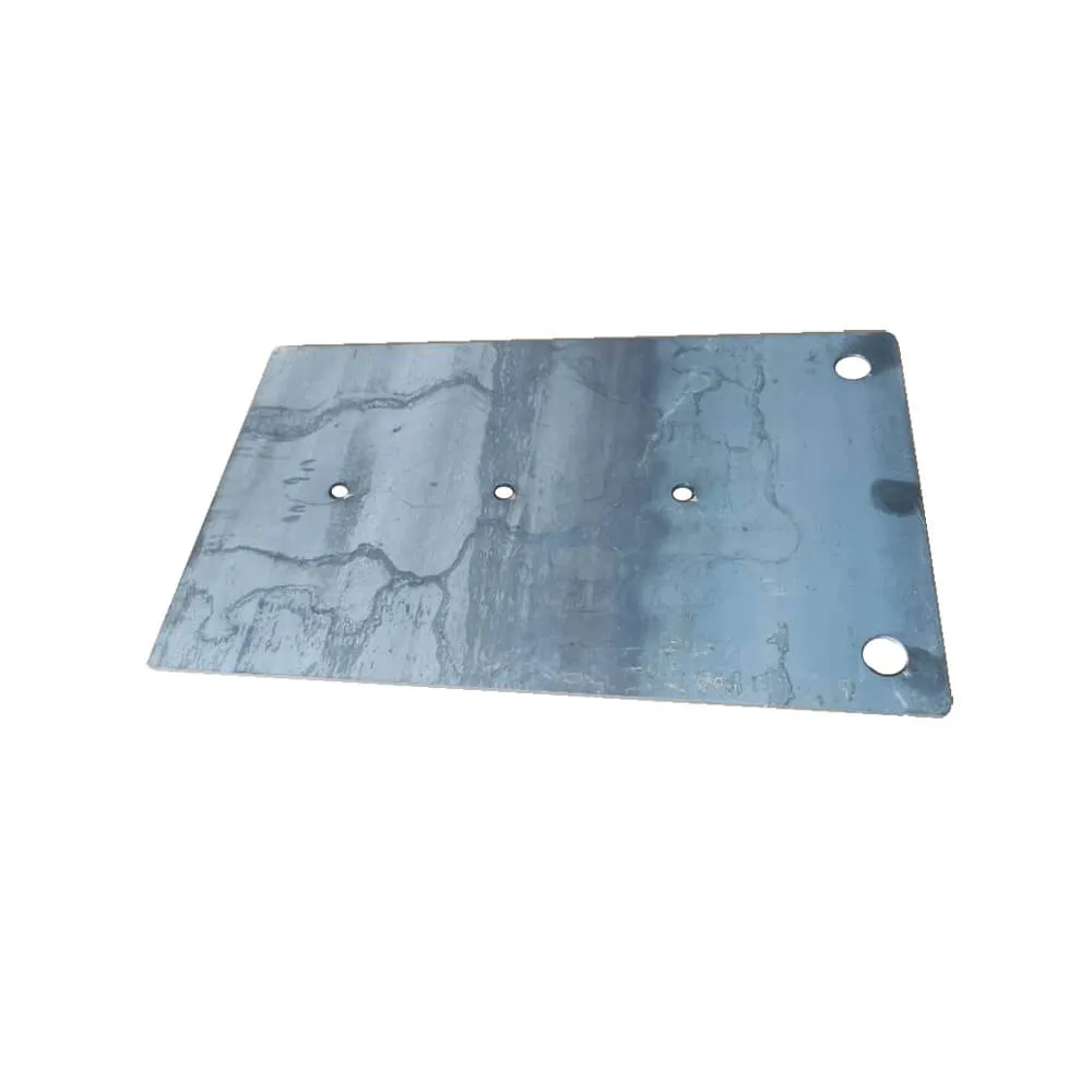 Steel Plate Construction Heavy-Duty Laser Cutting Battery Frame Mounting Flat Plate for Auto Parts.