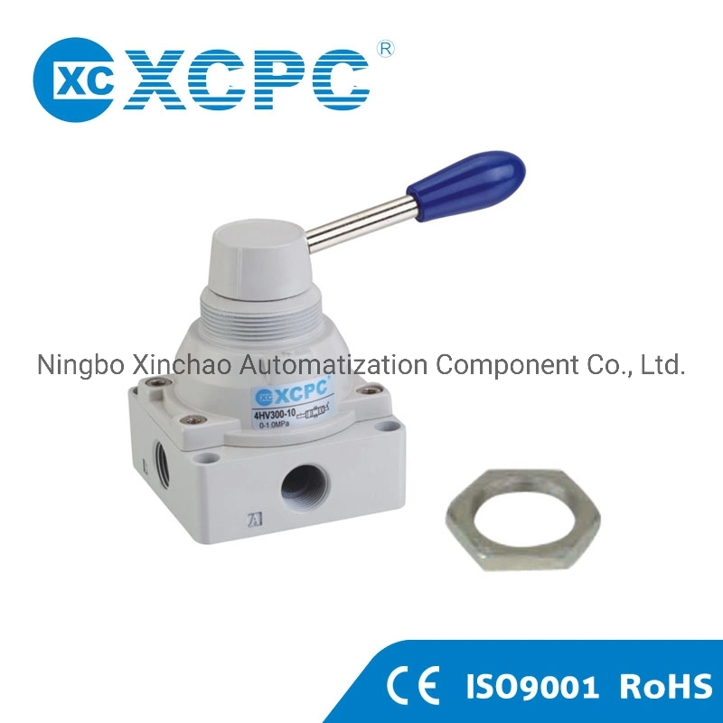 China Xcpc Pneumatic Factory Manufacturer 4hv Series Hand-Switching Air Valve