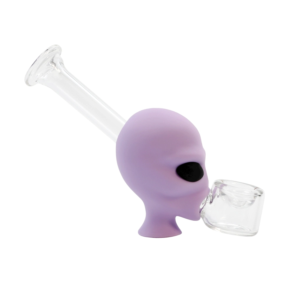 Alien Glass Hand Pipe Smoking Water Pipe Prix de gros