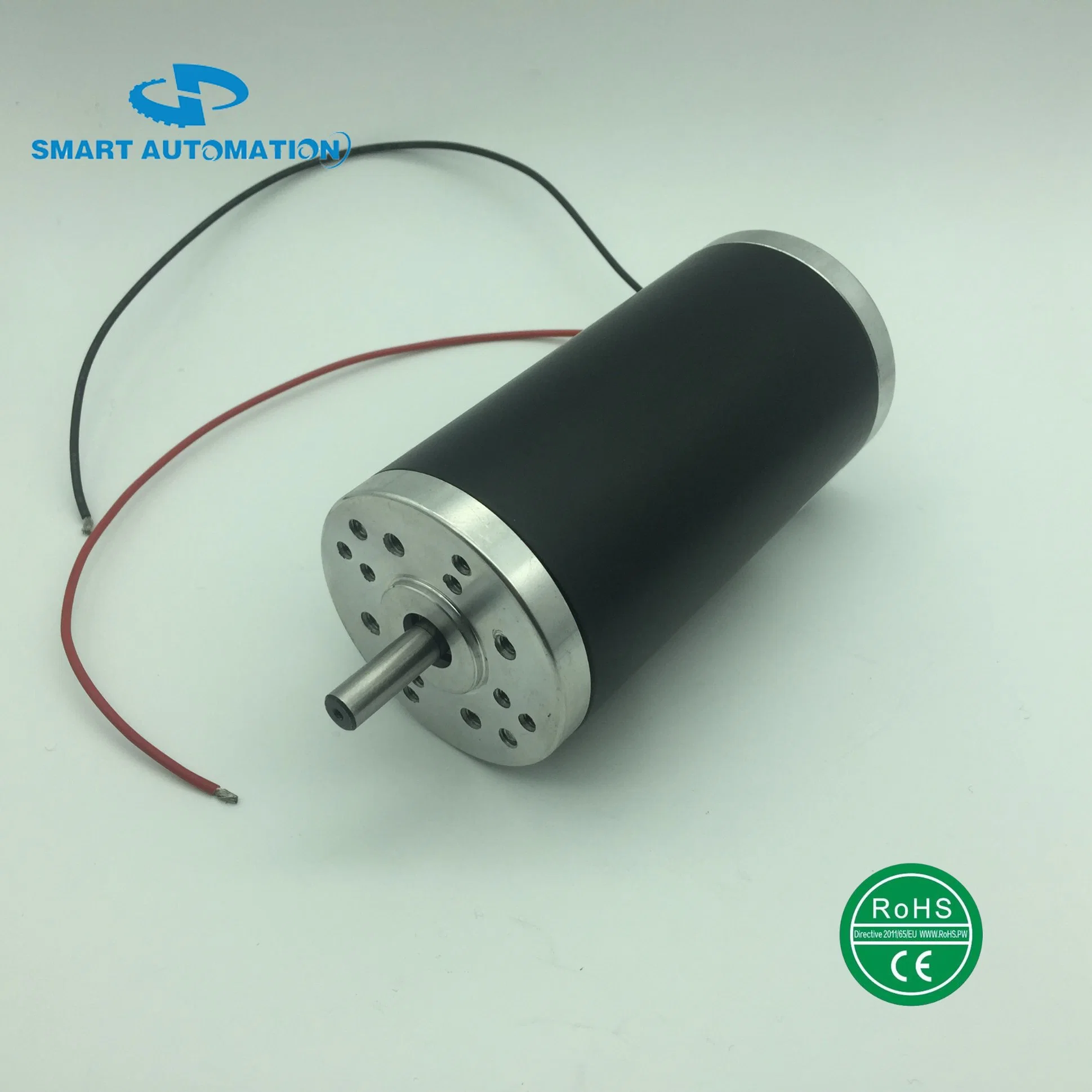 63mm 12V 24V 36V 40V 48V to 230V High Torque Permanent Magnet Brush DC Motor 12 24 36 48 Volt 50W 100W 150W 200W Electric Pm Brushed Dunker Pittman Gear Motor