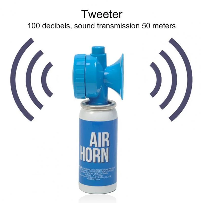 Plastic Aerosol Air Pressure Horn for Party and Football Games and Ship Warning