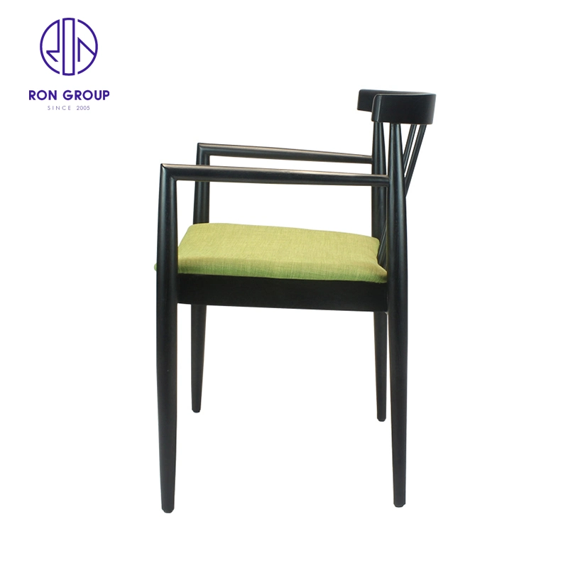 Nueva silla China comedor silla sólida silla trasera té Presidente