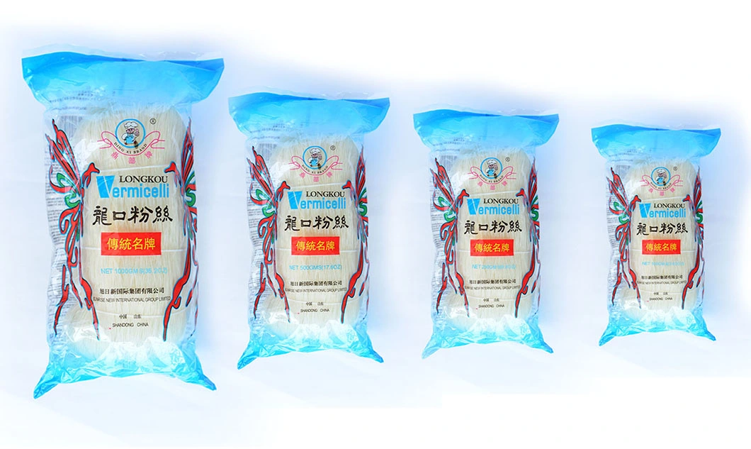 Sunrise Dingxi marca glúten Free Low Fat Cart Chinese Instant Longkou Vermicelli fios noodles