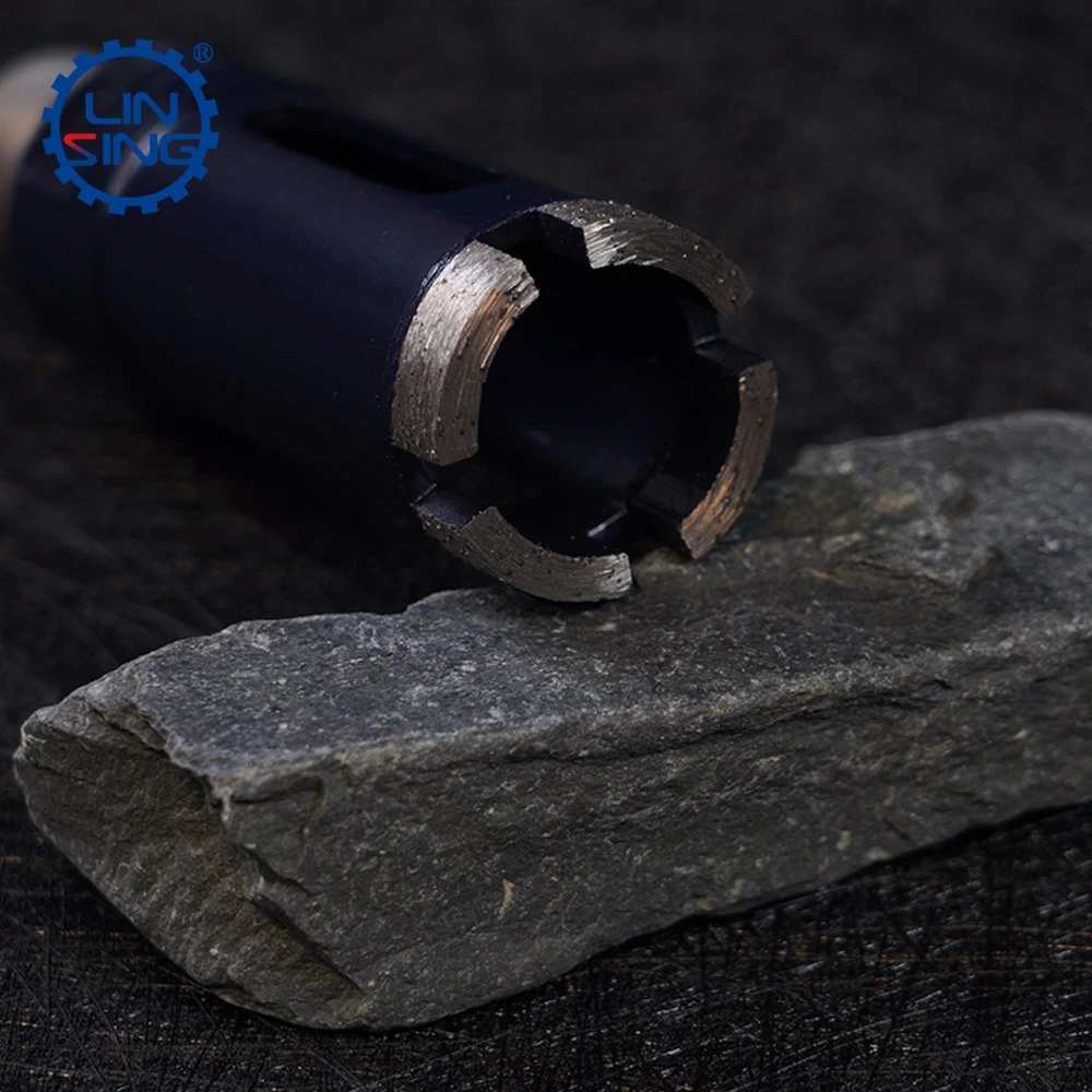 لقمة ثقب ذات قلب ماسي لأدوات الحفر المصنوعة من الرخام الجرانيتي
