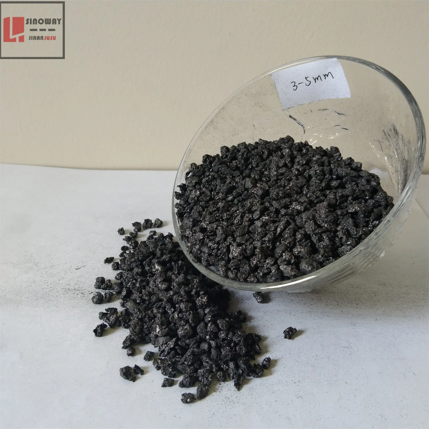 Chinese Factory Can Supply Very Good Quality Calcined Petroleum Coke 3-5mm