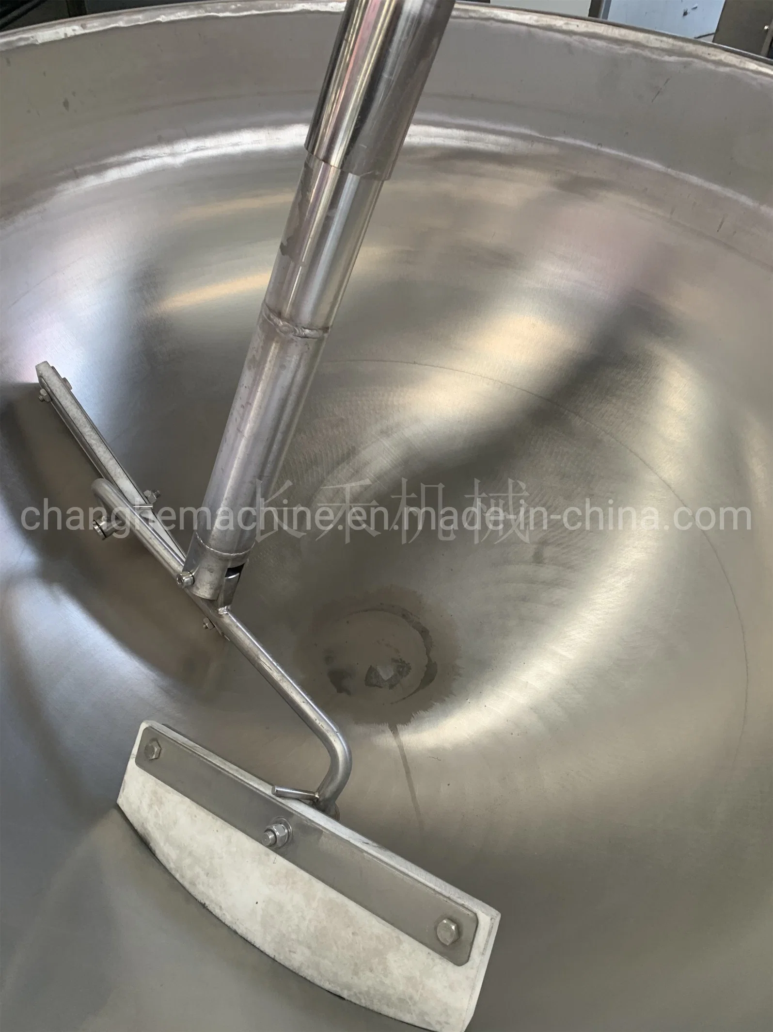 Automatic Tilting Jacketed Kettle/Gas Jacketed Cooking Wok/Planetary Stirring Pot with Agitators