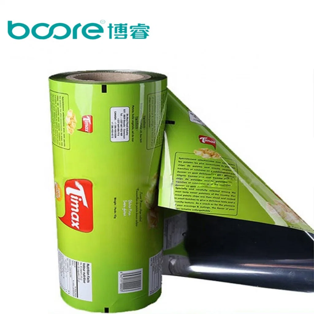 High Quality Food Grade Laminate Plastic Aluminum Flexible Plastic Film Roll