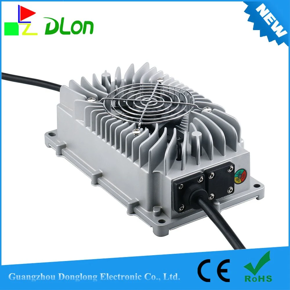 54.6V 13s Lithium Ion Battery Charger 48V 8A LFP Lipo LiFePO4 Battery Charger for E-Rickshaw