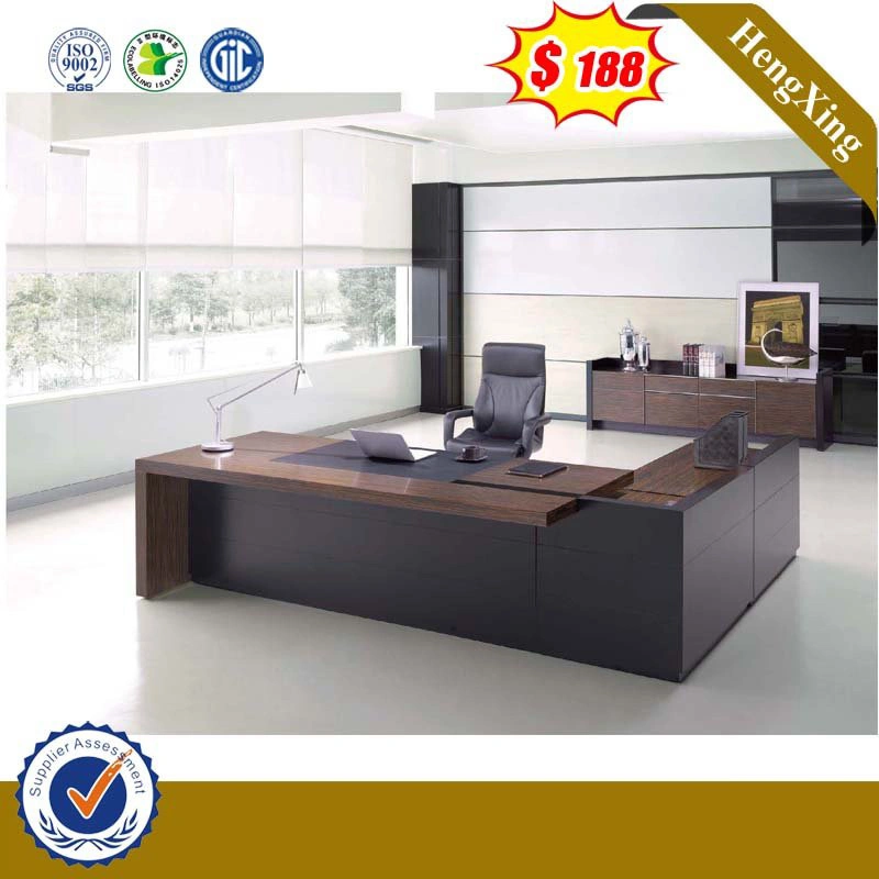 Executive Desk OEM Customized Green Material Veneer Executive Table (HX-UN021)