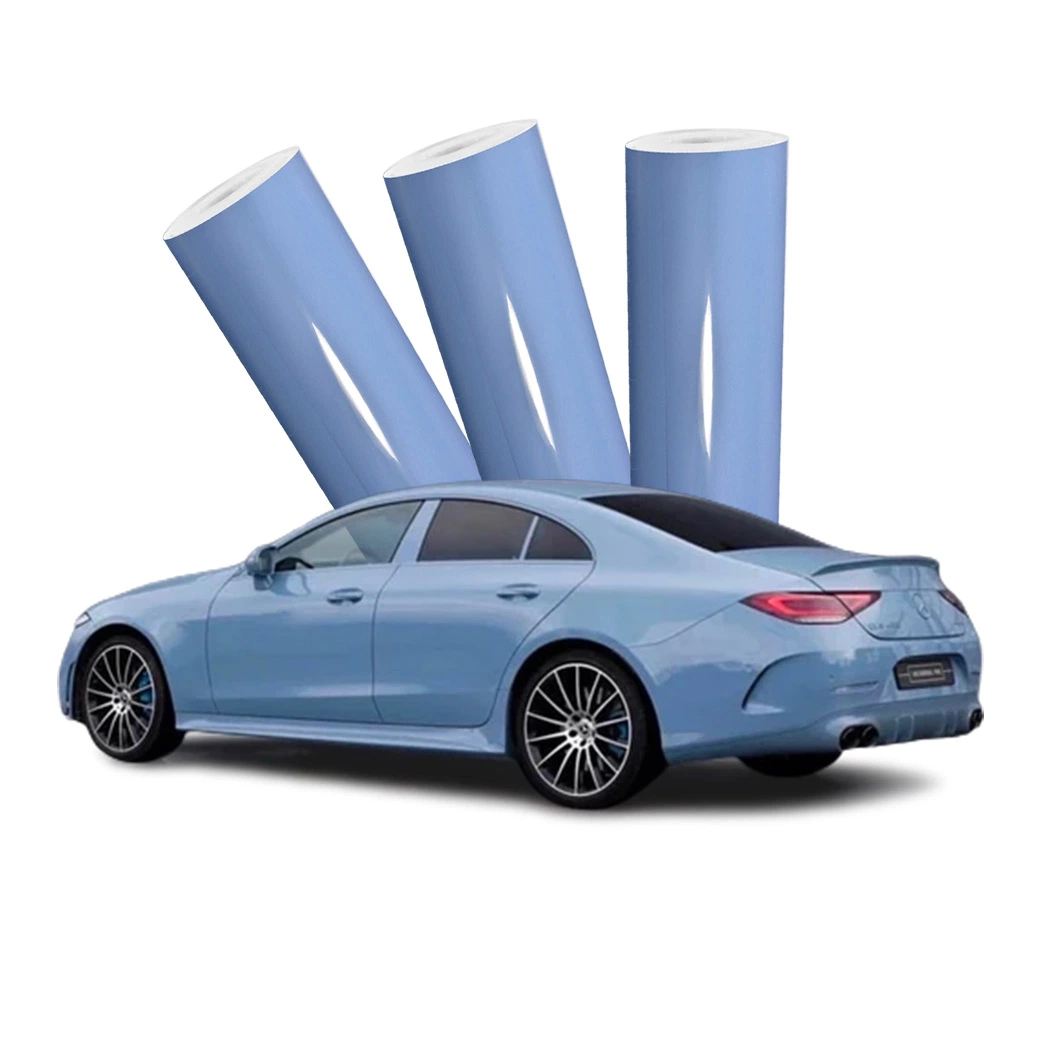 Rcj China Blue Color Changing Film Vinyl Wrap Air Bubble Free Car Body Vinyl Film for Car Wrapping