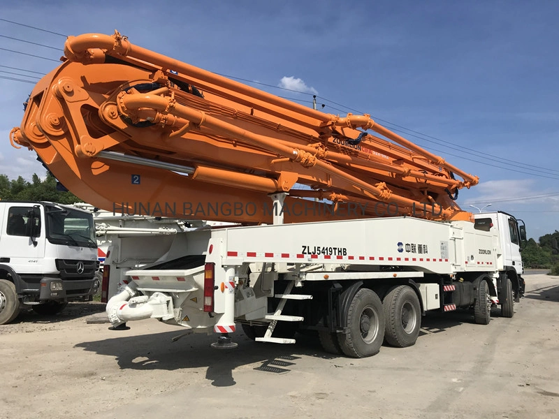 52m Zoomlion Mobile Concrete Pump Truck