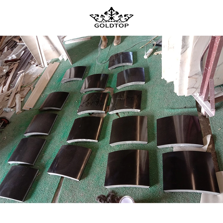 Polished, Sawn Cut, Sanded, Flamed China Nero Assoluto Granite, China Absolute Black Granite, Chinese Black Granite Block Column for Exterior - Interior Project