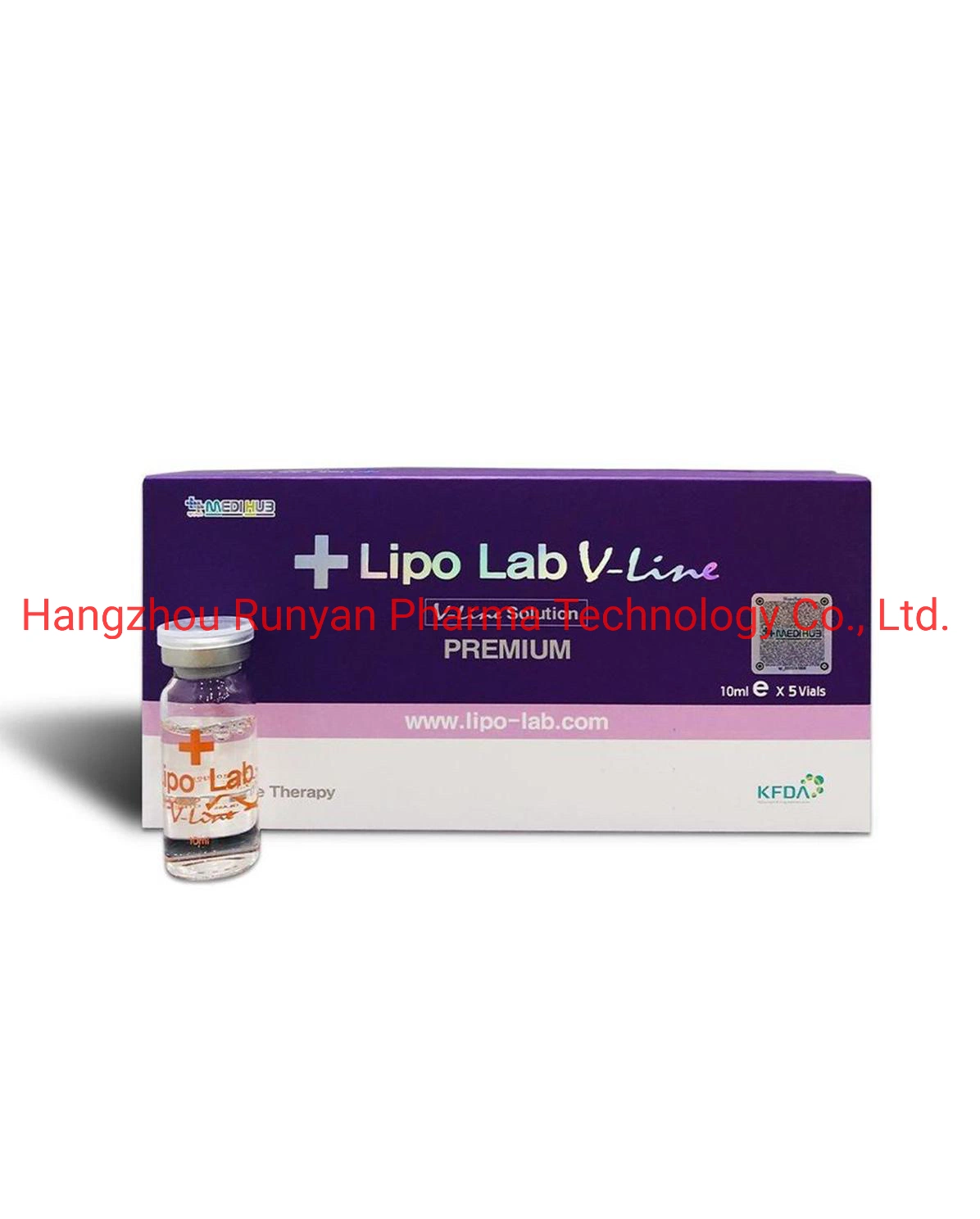 حل Lipo Lab V Line Lippolyic Lippolesis سعة 10 مل لـ PPC إذابة الدهون لفقدان الوزن حقن السليمينغ ميزوثيرابي كيبيلا