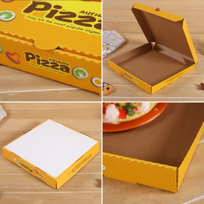 Yafeng Factory-Direct Sales of Personalized Takeaway Food Packaging Box Corrugated Pizza Box