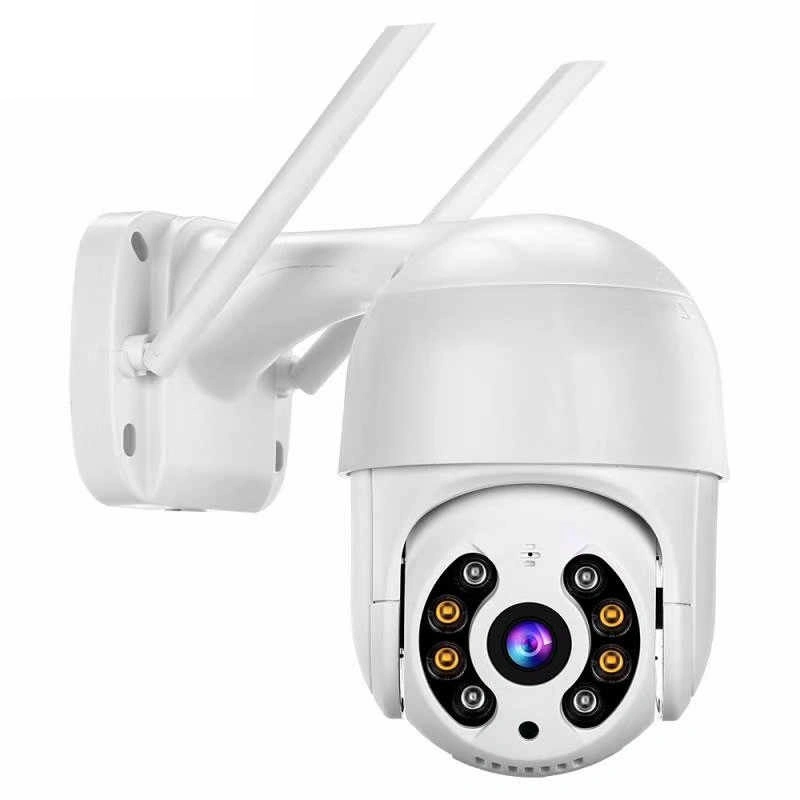 Alojamento de alarme sem fios 1080P de boa qualidade e mais barato para utilização em ambiente PTZ de exterior Câmara CCTV com visão nocturna