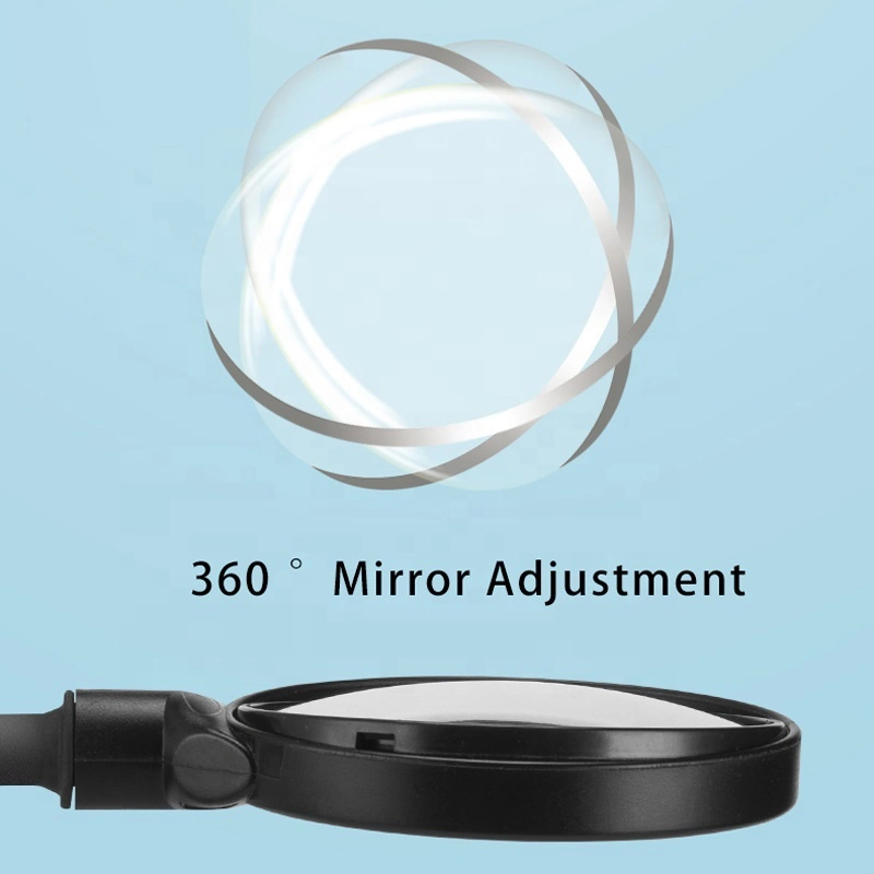 Bicycle Bike Mirror 360 Degree Adjustable HD Acrylic Minute Surface Electric Moto Moped Rear View Mirror Bike Accessories Wbb13235