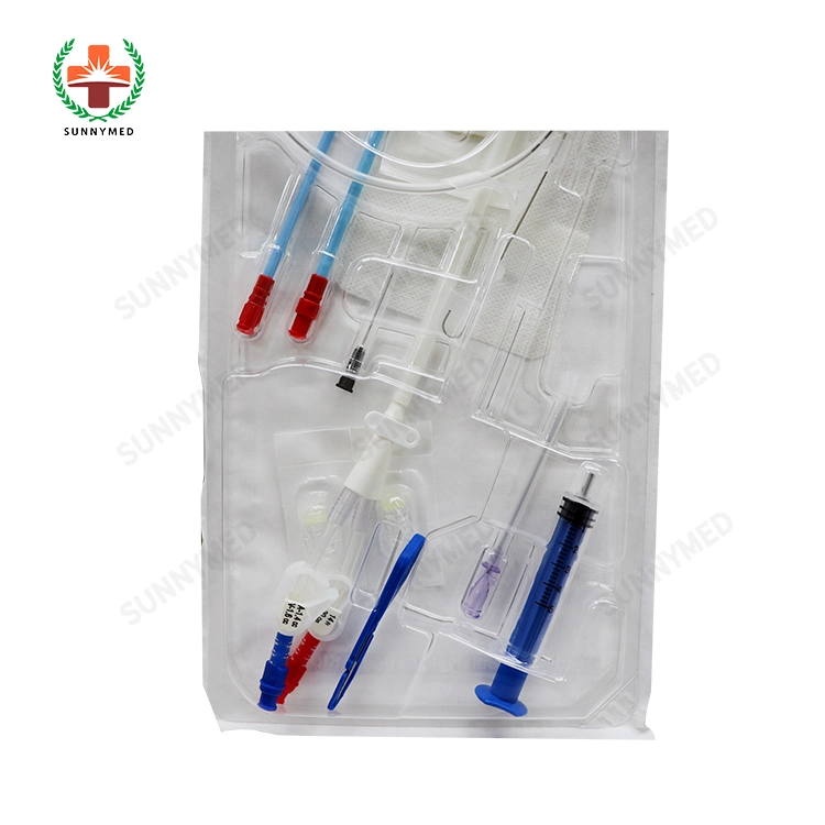 Flexible Disposable Medical Supplies Medical Hemodialysis Catheter Kit