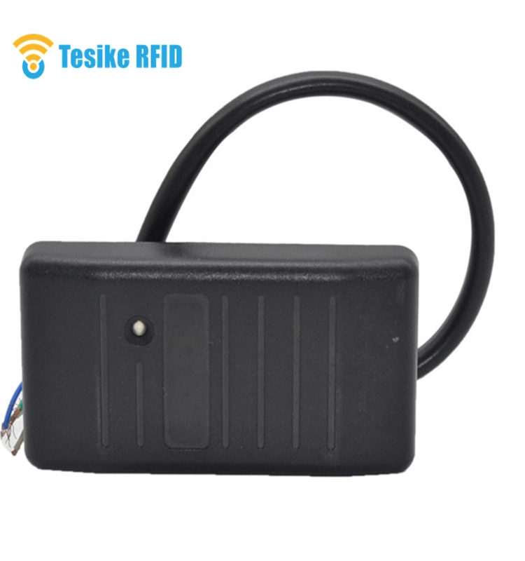Lecteur de carte de contrôle d'accès RFID IP68 12 V Wiegand 26/34